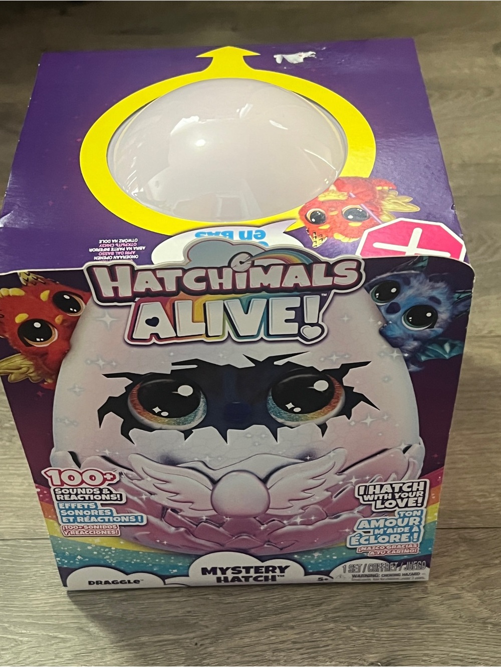 Hatchimals Alive Mystery Hatch Draggle Interactive Egg Toy NEW Sealed